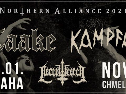 Taake / Kampfar / Necrowretch (Praha, 08. 01. 2021)
