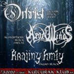 Aeon Winds / Orkrist / Krajiny Hmly (7. 3. 2020, Bratislava)