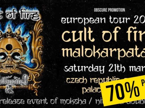 Cult Of Fire / Malokarpatan (9. 5. 2020, Praha, Akropolis)