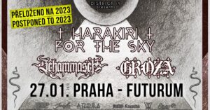 Harakiri for the Sky / Schammasch / Groza @ Futurum Music Bar, Praha