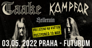 Taake / Kampfar / Helleruin @ Futurum music bar, Praha