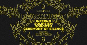 Inferno / Ceremony of Silence / Sorgoth / Solipsism @ Ladovňa, Bytča