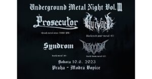 Underground Metal Night vol. III @ Modrá Vopice,Praha