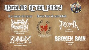 Angelus After Party @ Sova bar & art Klub, Banská Bystrica