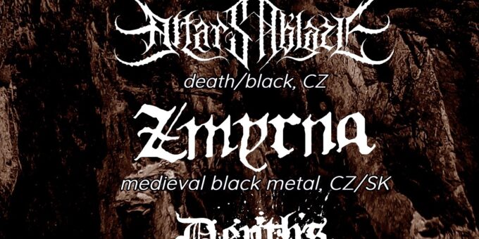 Koncert Zmyrna, Altars Ablaze, Dephts Above, Naurrakar