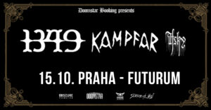 1349, Kampfar, Afsky @ Futurum Music Bar, Praha