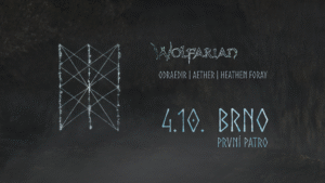 Wolfarian, Aether, Odraedir, Heathen Foray @ První Patro, Brno